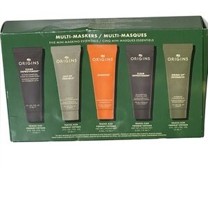 NIB Origins Multi-Maskers Five Mini Masking Essentials set.